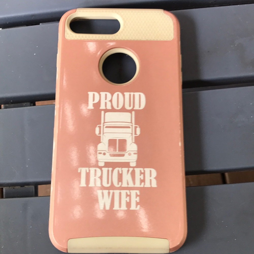 Apple iPhone 7 Plus phone case for a trucker’s wife